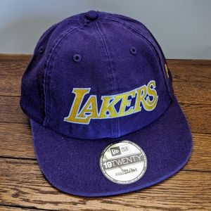 LA Lakers New Era Adjustable Dad Hat RARE